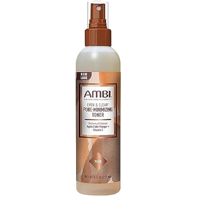 ambi EVEN & CLEAR INTENSE CLARIFYING TONER | ASTRINGENT PROTECTS AND BEAUTIFIES ACNE-PRONE SKIN | CUCUMBER EXTRACT | GREEN TEA EXTRACT | 8 OUNCE - Image 1